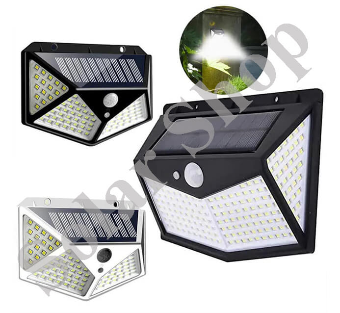 LED with solar panel 212W