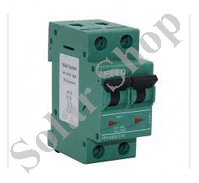 Automatic switch  MCB 2P 25A 800VDC